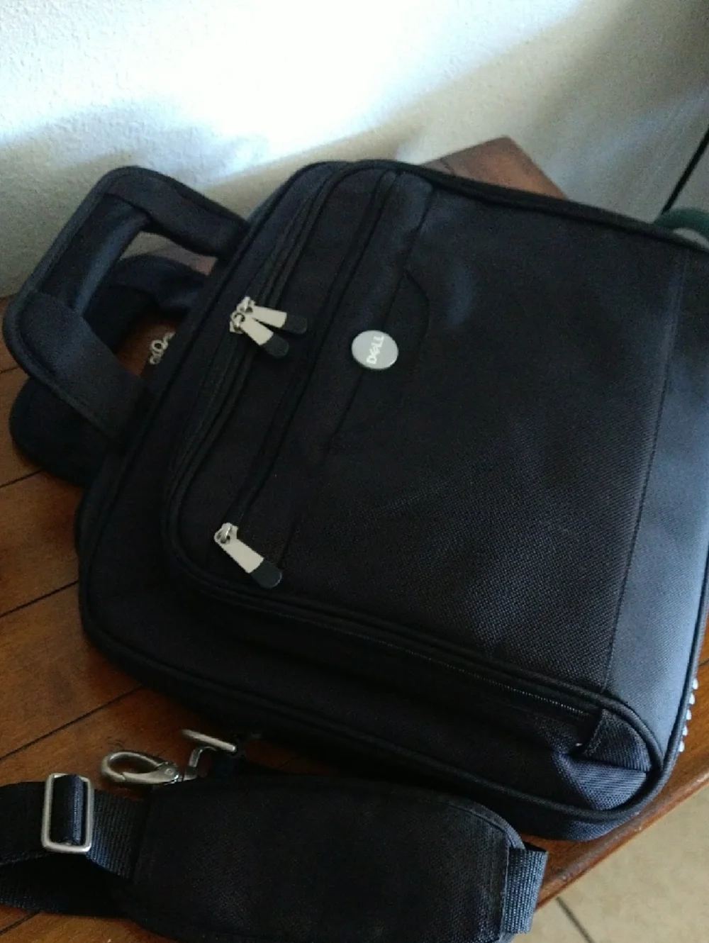 Dell Black Professional Laptop Briefcase with Top Handles